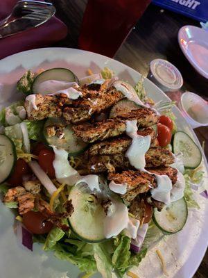 Cajun chicken salad