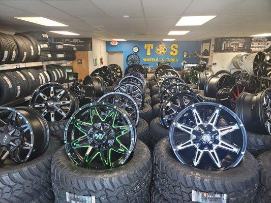 Biggest selection of wheels and tires in the whole Northwest!!!