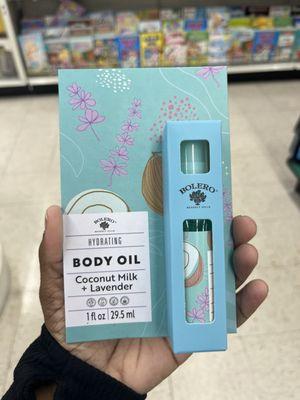 Bolero Coconut Milk & Lavender Body Oil ($1.25)