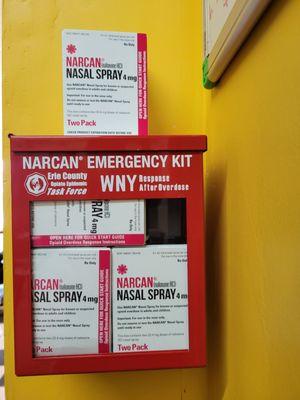 They have a Narcan kit for the community