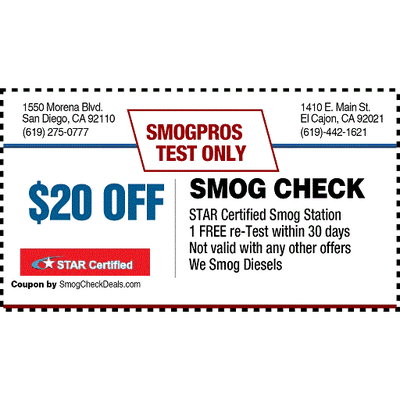 Discount Smog Check