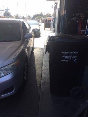 Changing my tires. The young service worker lied to me and did NOT GIVE ME AN HONEST OPINION. Same brand, different type of tires...