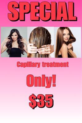 Special hair treatment