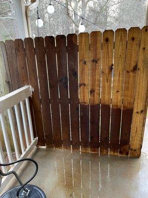 Fence restore