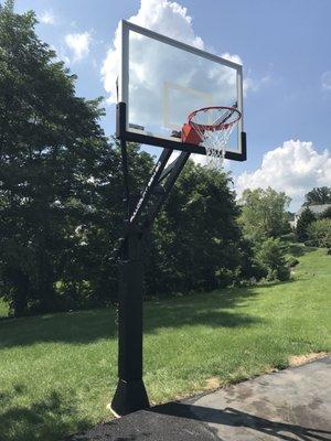 Ironclad Full Court 60" In Ground Basketball Hoop