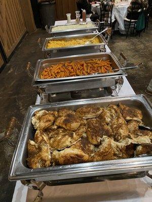 Grilled Chicken Buffet Catered Meal