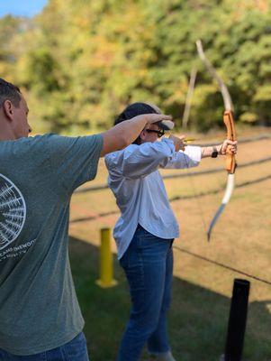 Archery for our family and friends