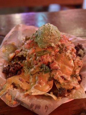 Brisket nachos