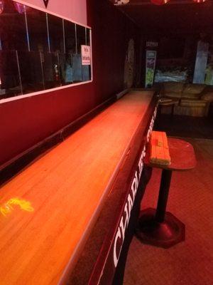 Shuffleboard.