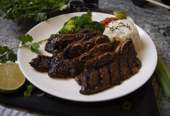 Kalbi korean dish