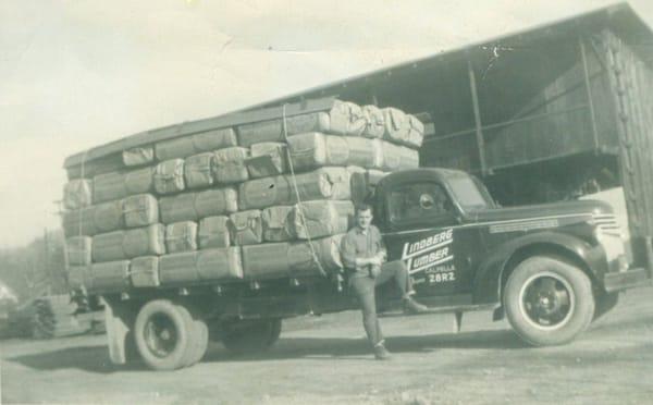 "Bud" Lindberg, established Lindberg Lumber in 1947