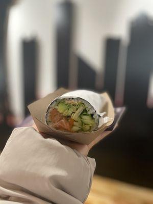 2. Dancing Salmon Burrito