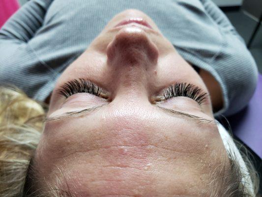 Classic silk lash extensions