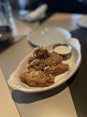 Tahini wings