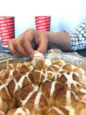 Yummy cinnamon monkey bread