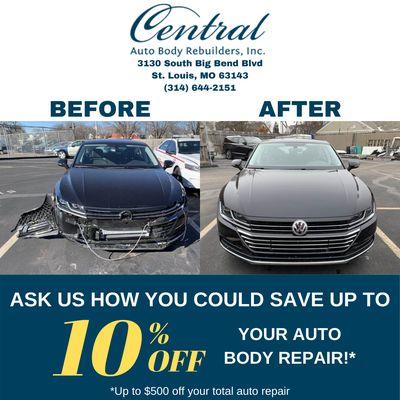 Volkswagen Arteon Auto Body Repair