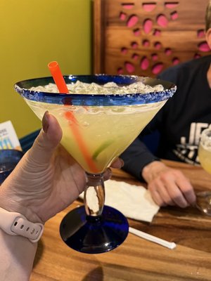 My spicy jalapeños margarita