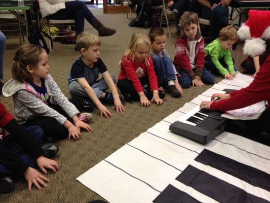 AT Children's Music Academy you don't just experience music you learn how to make music!!! .