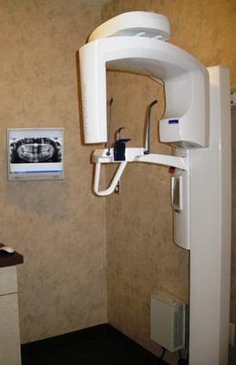 Our state-of-the-art panoramic x-ray machine