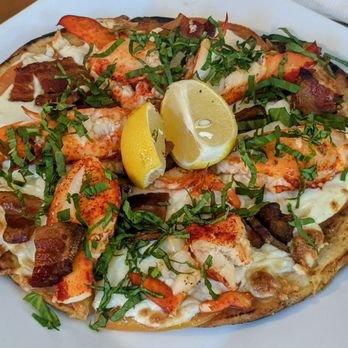 Lobster + Bacon Flat Bread