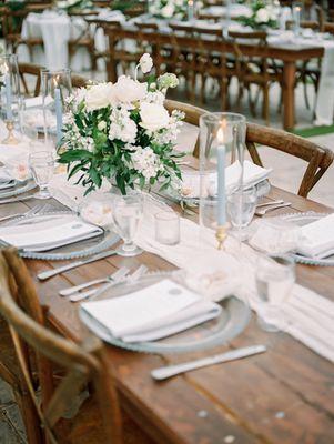 Reception- Guest table