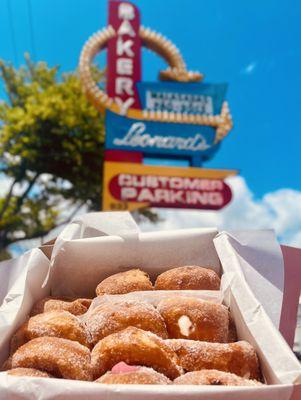 A dozen assorted malasadas - the absolute best!