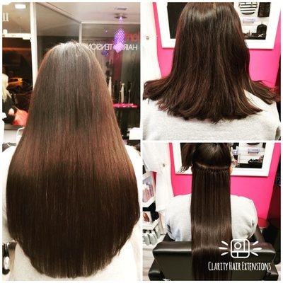 22 inch weft extensions