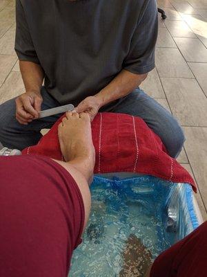 Basic pedi