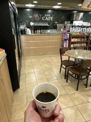 Double shot espresso after work. Yum!!!