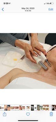 Microcurrent Treatment- Face Fitness  It's a work out to brighten, lift and tone your skin.