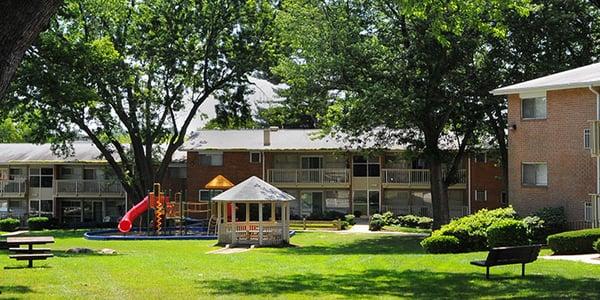 Playground area and Gazebo