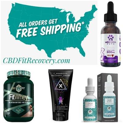 Now offering Free Shipping on all orders.