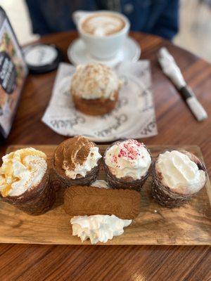 Hot chocolate flight