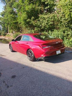 This is our NEW CAR from GRIECO HYUNDAI in Johnston RI