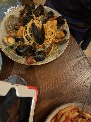 Frutti di Mare Pasta Dinner