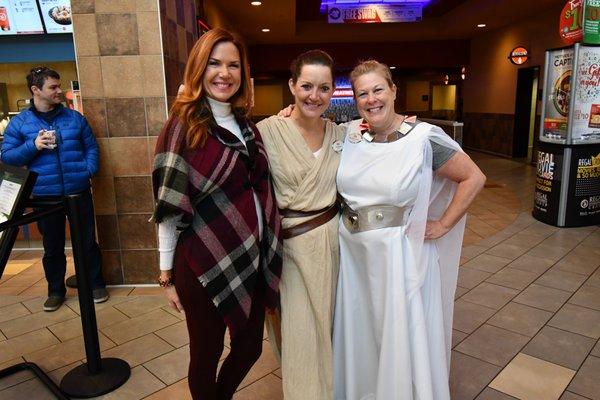 Our successful client event, watching the new Star Wars movie, excited to do it again!