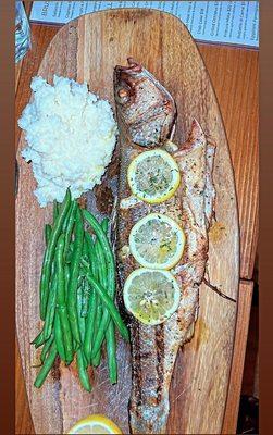 Grilled Branzino