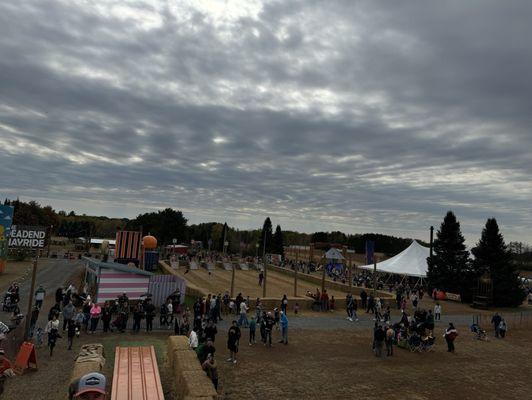 View from the big slide