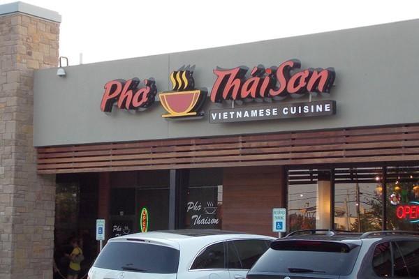 Internally Illuminated Face Channel Letters and Logo For Restaurant (http://cndsigns.com/783/pho-thai-son-channel-letters/)