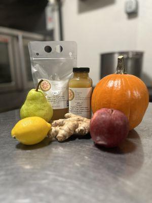 I am Thankful! Our newest juice! Proceeds from this juice benefits Check For A Lump until 12/15/24.