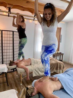 Couples Ashiatsu "Barefoot" massage!