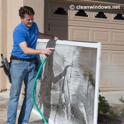 Screens get dirty too! Don't hide a clean window behind a dirty screen.