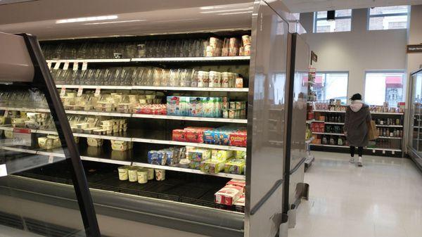 Refrigerated food section