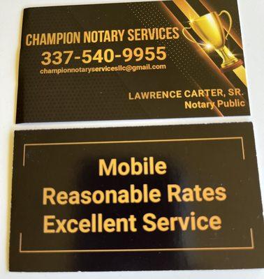 Champion Notary Services