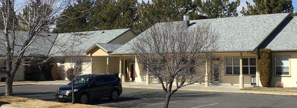 Love this color by Malarkey Highland in Silverwood. We completed a new roof on this Senior Living facility in Minden/Gardnerville, NV 2/2018