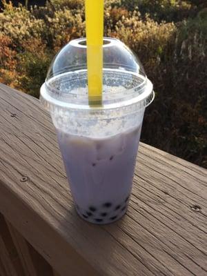 taro boba tea