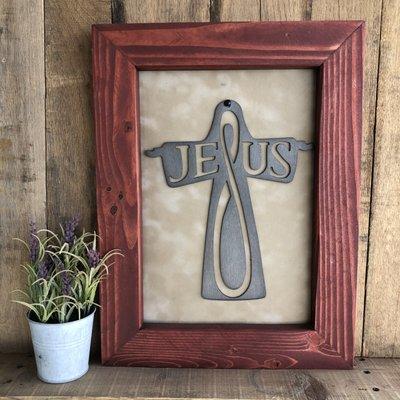 Jesus Sign Black Top