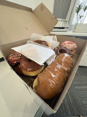 Yum! Assorted doughnuts