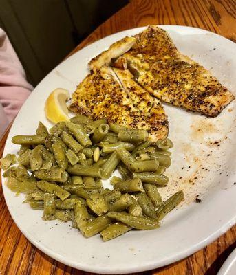 Lemon Pepper Grilled Rainbow Trout