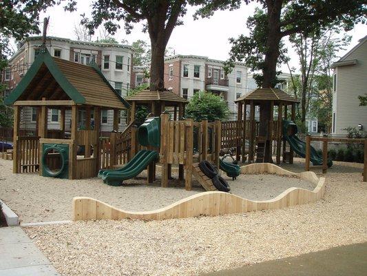 The Big Playground at CES, built around the wonderful natural landscape of our outdoor space.